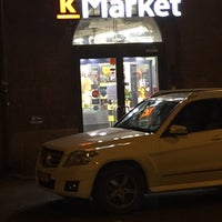 Photo taken at K-Market Kaivopuisto by Anssi J. on 12/18/2017