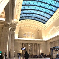 Photo taken at Chicago Union Station by Mike R. on 4/7/2019