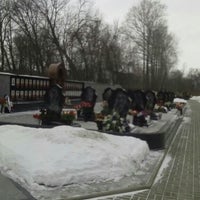 Photo taken at Леонтьевское Кладбище by Mihail O. on 2/12/2016