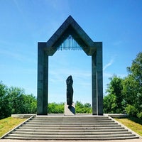 Photo taken at Памятник павшим в локальных войнах by Владимир Ч. on 6/7/2014