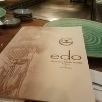 Photo taken at Edo&amp;#39;s Japanese Steakhouse by Dixie on 8/5/2017