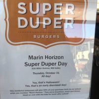 Photo taken at Super Duper Burger by Jacqueline K. on 10/31/2019