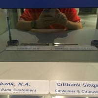 Photo taken at Citibank by Victor Koh Y. on 7/18/2016