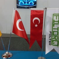 Photo taken at Messehalle 4 by Özgür T. on 9/13/2018