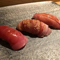 Photo taken at Sushi Azabu by Jio P. on 12/30/2017