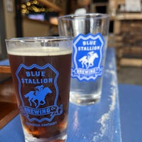 Photo taken at Blue Stallion Brewing Co. by Bob S. on 9/3/2022