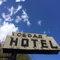 Photo taken at Cedar Hotel by Tyler M. on 11/30/2014