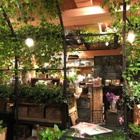 Photo taken at Aoyama Flower Market Tea House by あおやぎ か. on 3/21/2021