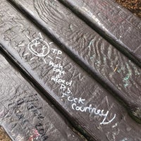 Photo taken at Kurt Cobain Memorial Bench by Ariane S. on 9/29/2019