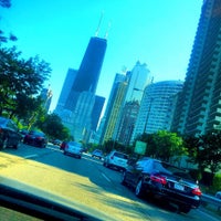 Photo taken at Lakeshore Drive &amp;amp; Chicago Ave by Frankie F. on 7/23/2015