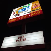 Photo taken at Rick&amp;#39;s Drive In &amp;amp; Out by Charles S. on 12/25/2015