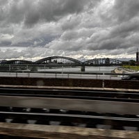 Photo taken at Deutzer Brücke by Graeme R. on 10/3/2023