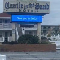 Photo taken at Castle In The Sand Hotel by Donna L. on 10/27/2021