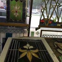 Photo taken at Daylight Stained Glass &amp;amp; Repair by Satori on 11/4/2015