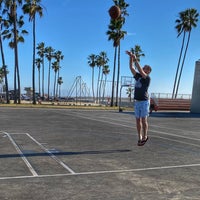Photo taken at Venice Beach Basketball Courts by Jeff S. on 2/18/2022
