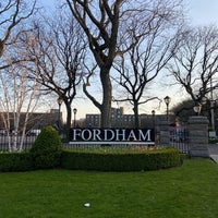 Photo taken at Fordham University - Rose Hill by Jeff S. on 4/25/2022