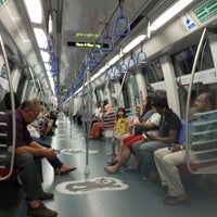 Photo taken at Sengkang MRT/LRT Interchange (NE16/STC) by Emma S. on 7/8/2018