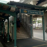 Photo taken at Coral Edge LRT Station (PE3) by Emma S. on 7/14/2018