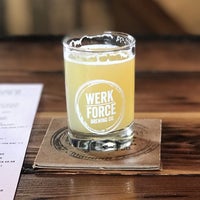 Photo taken at Werk Force Brewing Co. by Tony O. on 4/25/2019
