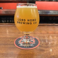 Photo taken at Lord Hobo Brewing Company by Tony O. on 10/17/2022