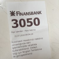 Photo taken at QNB Finansbank by Özlem Ş. on 7/21/2016