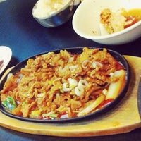 Photo taken at Kim&amp;#39;s Family Korean Restaurant by Sylvia C. on 11/10/2012