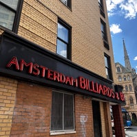 Снимок сделан в Amsterdam Billiards &amp;amp; Bar пользователем Glenn D. 8/1/2023