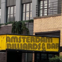 Снимок сделан в Amsterdam Billiards &amp;amp; Bar пользователем Glenn D. 8/1/2023