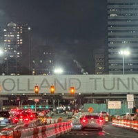 Photo taken at Holland Tunnel Toll Plaza by Glenn D. on 3/12/2023