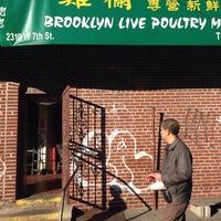 Photo taken at Brooklyn Live Poultry Market by Kai  L. on 10/26/2014