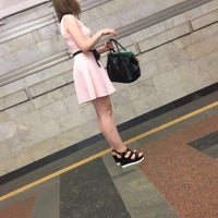 Photo taken at Станция метро «Тракторный завод» by Лиза К. on 5/15/2017