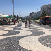 Photo taken at Calçadão de Copacabana by Roberto G. on 1/12/2019