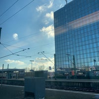 Photo taken at Bahnhof Frankfurt-Niederrad by Jan-Willem A. on 2/11/2021