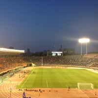 Photo taken at National Olympic Stadium by Akifumi N. on 5/15/2013