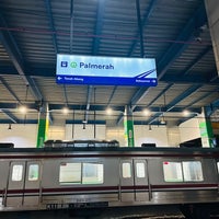 Photo taken at Stasiun Palmerah by Wisnu W. on 6/21/2023