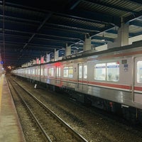 Photo taken at Stasiun Palmerah by Wisnu W. on 11/23/2022