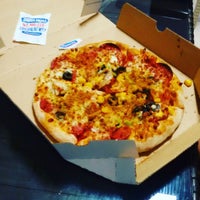 Photo taken at Domino&amp;#39;s Pizza by Tugce G. on 1/13/2017