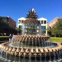 Photo taken at The Pineapple Fountain by Allison C. on 2/12/2017