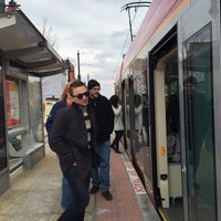 Photo taken at DC Streetcar - 13th St/H St NE by Victoria R. on 3/5/2016