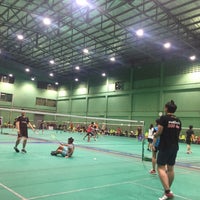 Photo taken at Badminton Association of Thailand by J-OSL on 1/14/2017