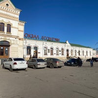 Photo taken at Ж/Д вокзал Ессентуки by Vika D. on 1/7/2021