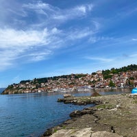 Photo taken at Ohrid Lake by Tuba İ. on 4/22/2024