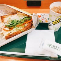 Photo taken at SUBWAY 渋谷宮益坂店 by Castor on 7/19/2017