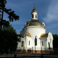 Photo taken at Храм святого великомученика Георгия Победоносца by Marina F. on 6/27/2014