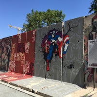 Photo taken at Berlin Wall Segments by Lydia B. on 5/22/2017