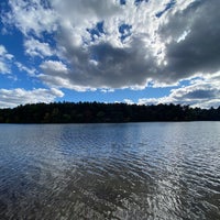 Photo taken at Houghton&amp;#39;s Pond by Glen Y. on 10/17/2021