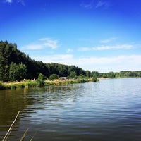 Photo taken at Пляж на озере Торфянка by Евгений Е. on 7/17/2016