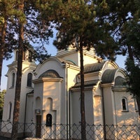 Photo taken at Crkva Svetog Jovana Vladimira by Dragana P. on 7/27/2022
