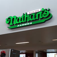 Photo taken at Nathans Famous by Kathleen L. on 10/7/2019