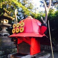 Photo taken at Sanada Jinja Shrine by はまさん on 9/22/2015